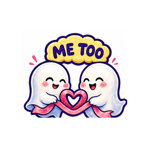 ME TOO emoji sticker