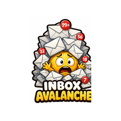 Inbox Avalanche emoji sticker